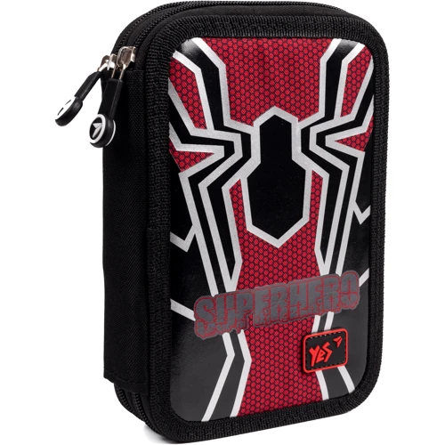 Пенал жесткий Yes двойной HP-01 Spider (533545)
