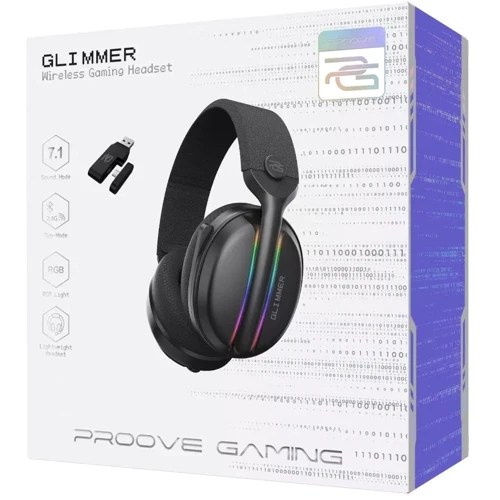Наушники Proove Gaming Glimmer White: Тип крепления оголовные