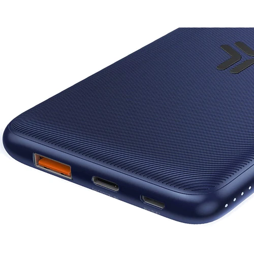 Внешний аккумулятор Baseus Power Bank 10000mAh Wireless Charger S10 Bracket PD 18W Blue (PPS10-03): Встроенный кабель нет