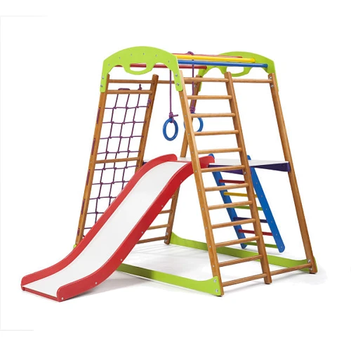 Детский спортивный комплекс для дома SportBaby BabyWood Plus 2: Назначение для дома