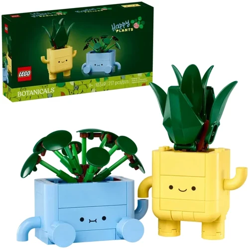 Конструктор LEGO Botanicals Щасливі рослини (10349): Серія Botanicals