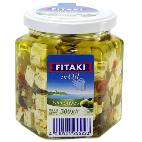 Сыр Kaserei Fitaki с оливками 40% 300 гр (DLR5060)