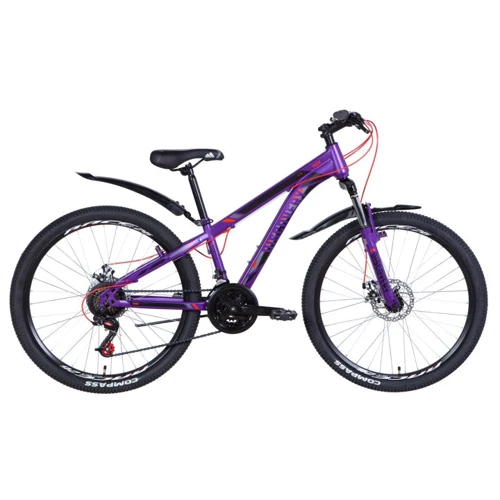 Велосипед Discovery TREK DD 2021 26" (черно-зеленый (м))