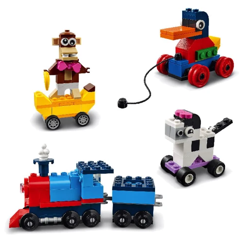 LEGO Classic Кубики и колеса (11014) фото 4