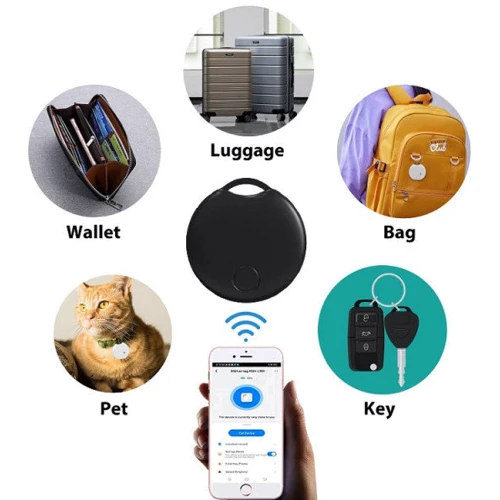 Трекер брелок для отслеживания собак и кошек Smart Tracker E-V2201 Черный (2177): Тип Аксессуары к ошейникам