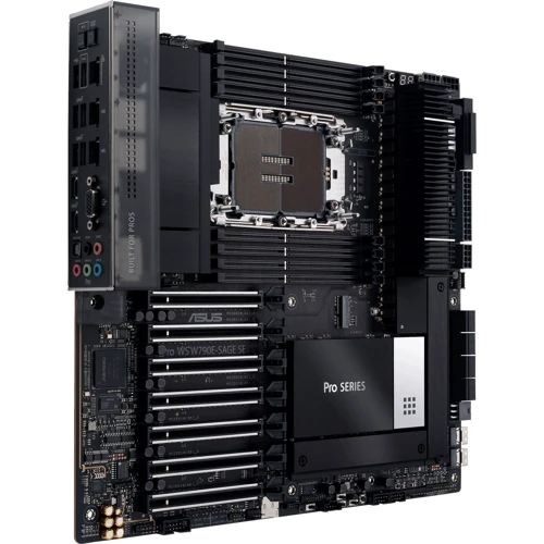 ASUS PRO WS W790E-SAGE SE: Оперативная память 8xDDR5 6800 МГц, до 2048 ГБ