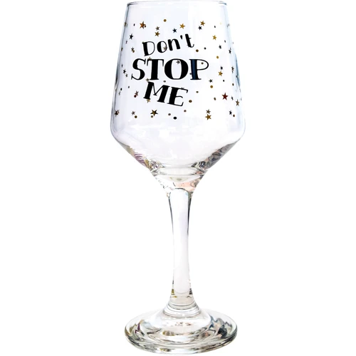 Бокал винный PAPAdesign "Dont stop me" вино 0,38