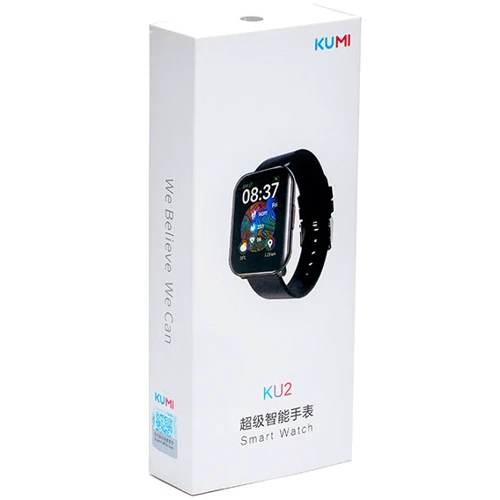 Смарт-часы Kumi KU2 Black: Операционная система Проприетарная