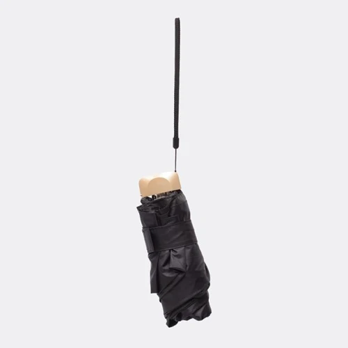 Парасолька жіноча механічна Monsen чорна (C1TY954bl-black): Тип ручки Прямая