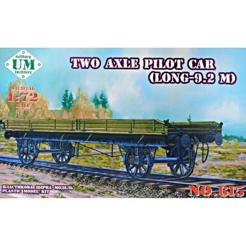 Two axle pilot car UMT (long 9.2 meter)