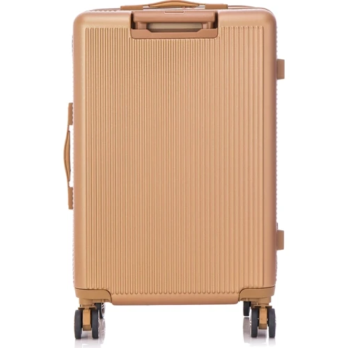 Чемодан Semi Line 24" (M) Gold золотой (T5663-4): Фактура Матовая