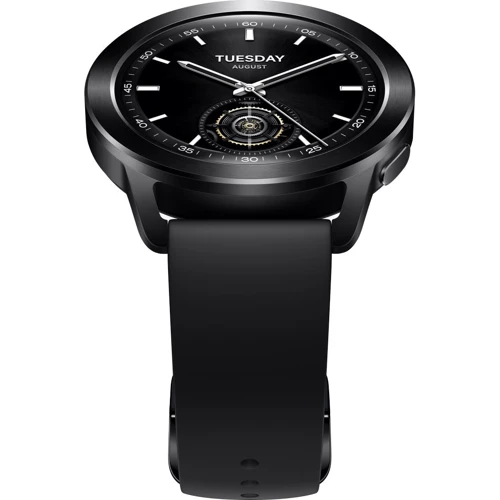 Смарт-часы Xiaomi Watch S3 Black (UA): Фитнес-функции Пульсоксиметр, Пульсометр, GPS-модуль, Альтиметр, Шагомер, Скорость движения, Подсчет калорий