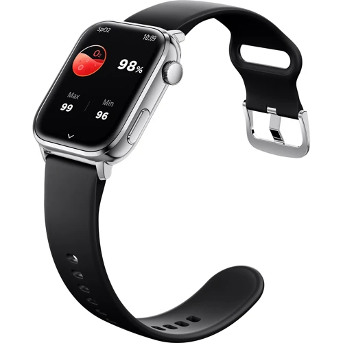 Смарт-часы Ice-Watch ICE Smart Two Silver Black: Фитнес-функции Шагомер, Подсчет калорий, Пульсоксиметр, Пульсометр