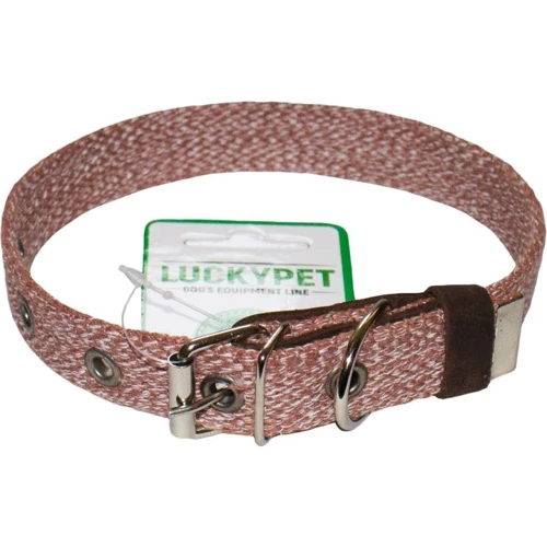 Ошейник Lucky Pet Melange одинарный 2/30-40 см коричневый (550347)