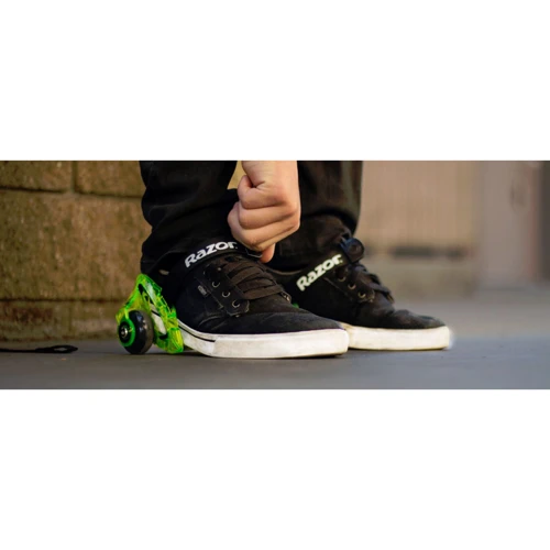 Razor Jetts Heel Wheels, Neon Green