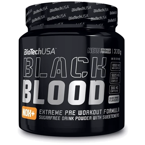 BioTechUSA Black Blood NOX+ 330 g /17 servings/ Blood Orange