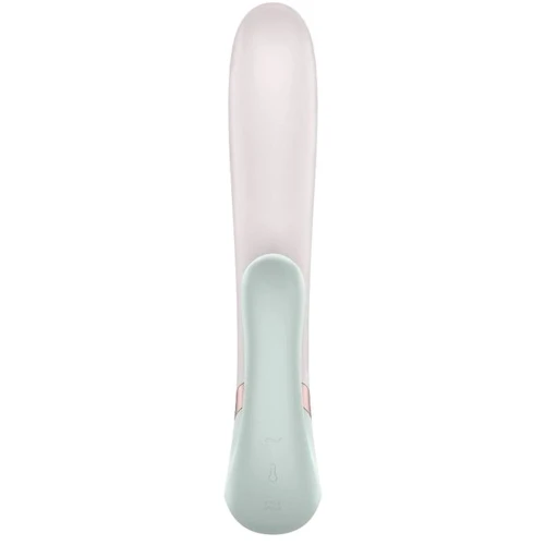 Смарт вібратор кролик із підігрівом Satisfyer Heat Wave Mint