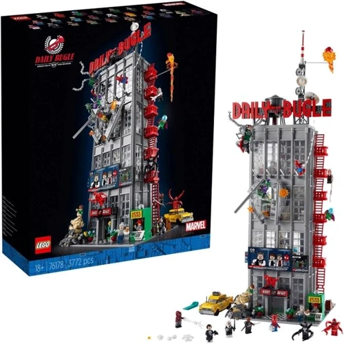 Конструктор LEGO Super Heroes Marvel Людина-Павук: Дейлі Бьюгл 3772 деталі (76178): Кількість деталей, шт. 3772