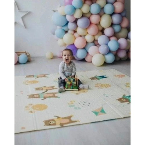 Дитячий килимок двосторонній Bambi Парк та ведмідь MR 0586-1 фото 9