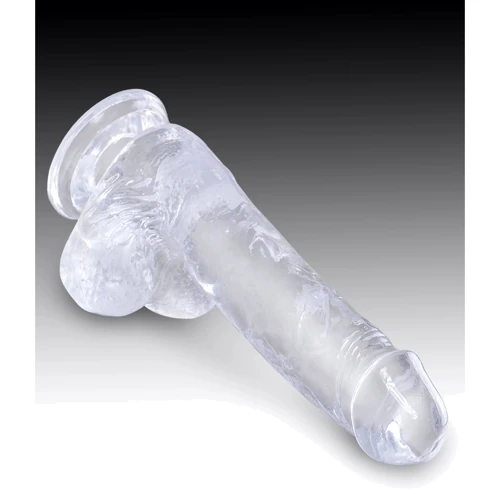 Фаллоимитатор Pipedream King Cock Clear 6" Cock with Balls (PD575220)