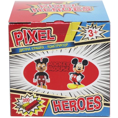 Конструктор VitaToys Pixel Heroes Микки Маус, 407 деталей (VTK 0022)