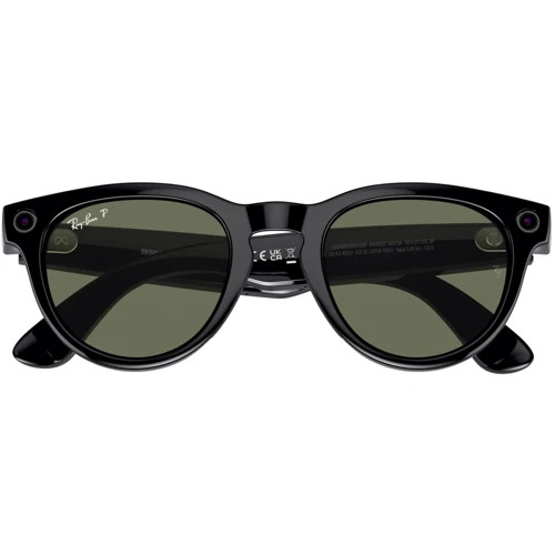 Смарт-очки Ray-Ban Meta Headliner Large - Shiny Black / G-15 Green size L (RW4009F 601/71 51-23) фото 4