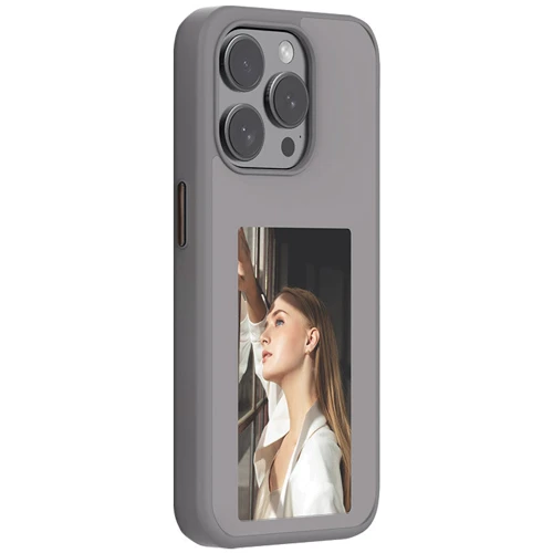Чохол для iPhone Epik TPU+PC Ink Show Grey для iPhone 14 Pro Max