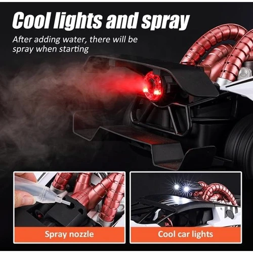 Машина на радиоуправлении электромобиль, зарядная станция, подсветка (911-711 A)