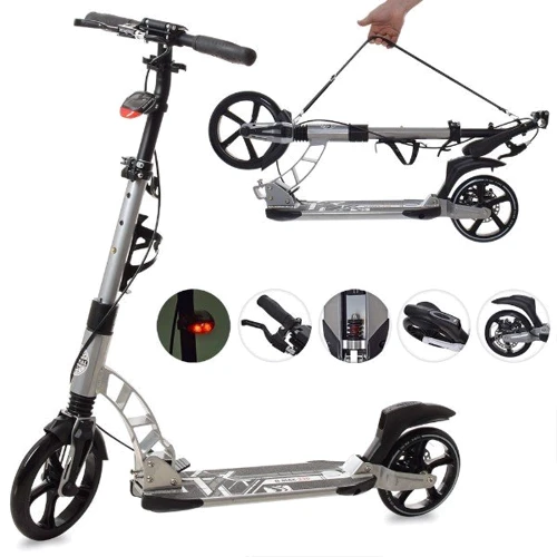 Самокат iTrike SR 2-014-4-G (grey)