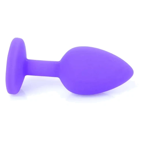 Анальная пробка Boss Series - Jewellery Purple Silicon PLUG Medium Red (BS6400086)