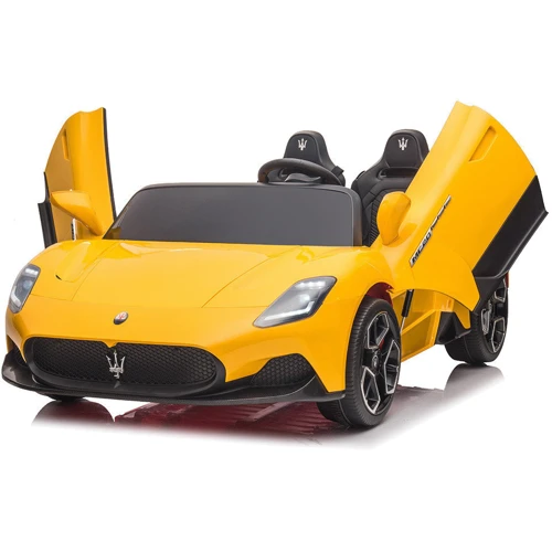 Детский электромобиль Bambi Racer Maserati желтый (M 5104EBLR-6): Рекомендуемый возраст от 3 лет до 8 лет