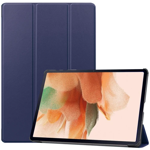 Аксесуар для планшетних ПК BeCover Smart Case Deep Blue для Samsung Galaxy Tab S7 FE 12.4 (706700): Матеріал штучна шкіра