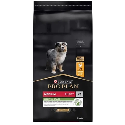 Сухой корм для собак Purina ProPlan Puppy Medium с курицей 12 кг (12375807)