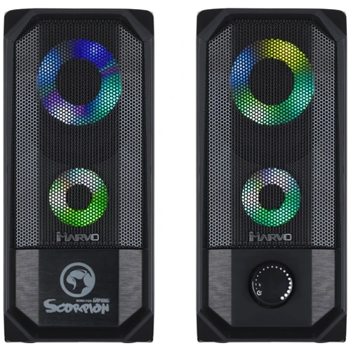 Акустична система Marvo SG-265 Multi-LED USB Black