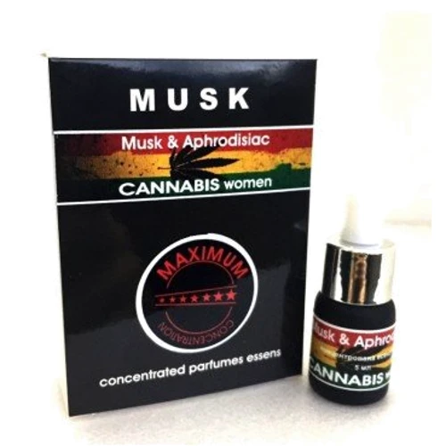 Духи с феромонами для женщин Musk Cannabis 5ml women: Для кого Для женщин
