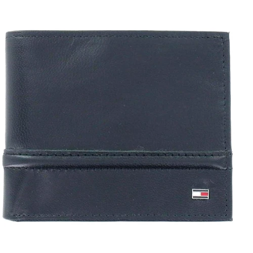 Мужское портмоне Tommy Hilfiger темно-синее (026217410623)