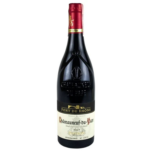 Вино Pont Du Rhone Chateauneuf du Pape 2017 красное сухое 0.75 л (FSH_3120581438171)