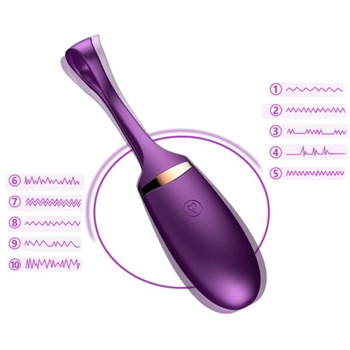 Виброяйцо с пультом ДУ - Vibrating Silicone Love EGG USB, BS6300002