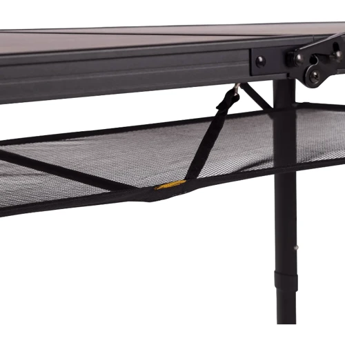 Стол для кемпинга Bo-Camp Woodbine Oval 150x80 cm Black/Wood look (1404230) фото 8