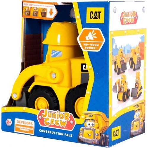 Колесный погрузчик Funrise CAT Веселые строители 14 см (82445)