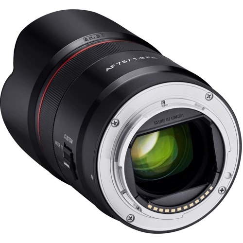 Объектив для фотоаппарата Samyang AF 75mm f/1.8 FE (Sony-E): Тип объектива Стандартный