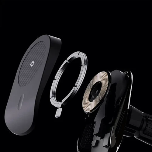 Держатель Pitaka Car Holder Air Vent Pro MagEZ 15W Black (CM4001Q) for iPhone 13/14 series фото 7