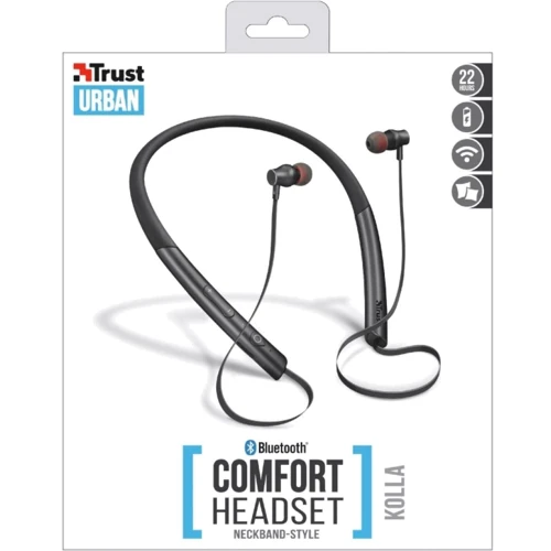 Наушники Trust Kolla Wireless Mic (22206): Сопротивление наушников (Ом) 32