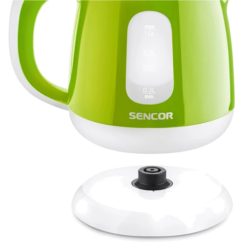 Электрочайник Sencor SWK 1011GR: Цвет зеленый