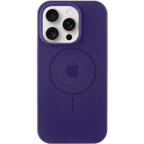 Чехол для iPhone Mobile Case Silicone Full Protective with MagSafe Elderberry for iPhone 15 Plus