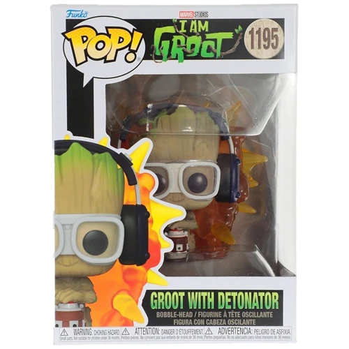 Игровая фигурка Funko Pop! серии Я есть Грут - Грут с детонатором (70653) фото 5