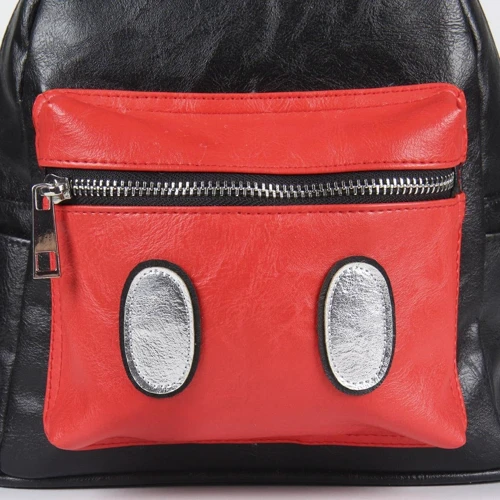Рюкзак Cerda Mickey Mouse Black Casual Fashion Faux-Leather Backpack: Матеріал Штучна шкіра
