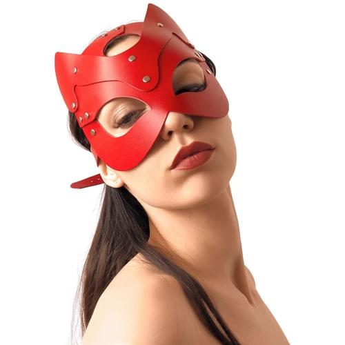 Маска Кошечки Art of Sex - Cat Mask (красный)