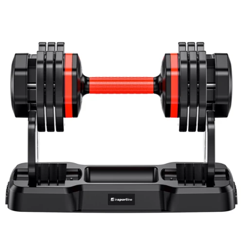 Гантель InSPORTline DuraBell 2х 6.5-24.5 кг (25786-SET): Вага гантелі, кг 24.5
