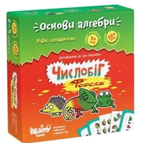 Настольная игра Банда Умников Числобіг Форсаж (Украинский)